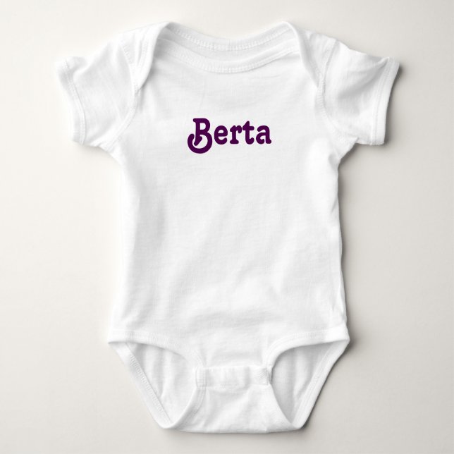 Clothing Baby Berta Bodysuit (Front)