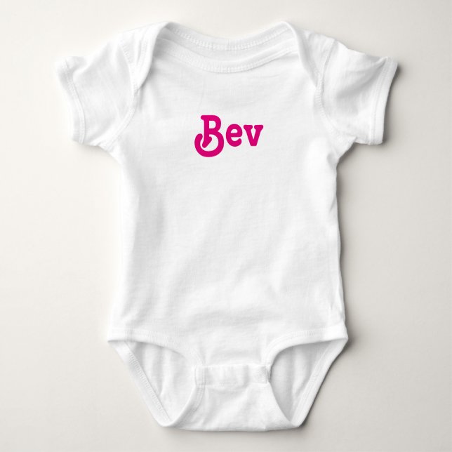 Clothing Baby Bev Bodysuit (Front)