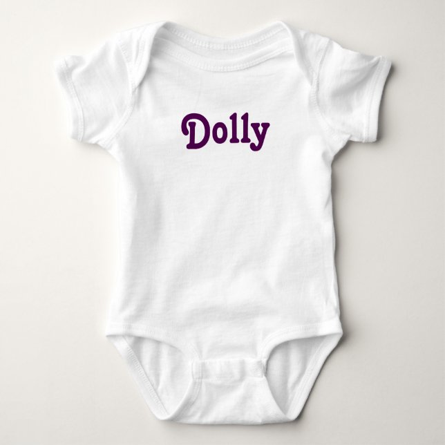 Clothing Baby Dolly Bodysuit (Front)