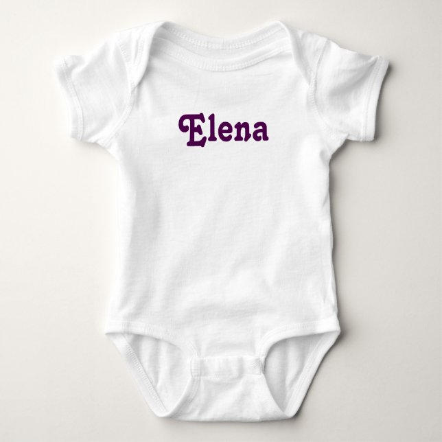 Clothing Baby Elena Bodysuit (Front)
