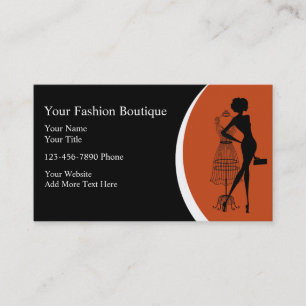 Clothing Boutique Business Cards