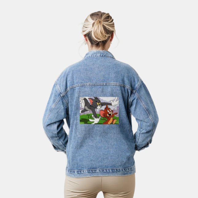 clothing denim jacket (Model)