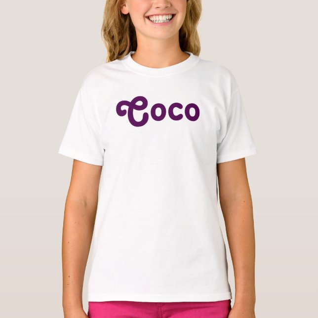 Clothing Girls Coco T-Shirt (Front)