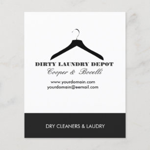 Clothing Hanger Fashion Custom Flyer