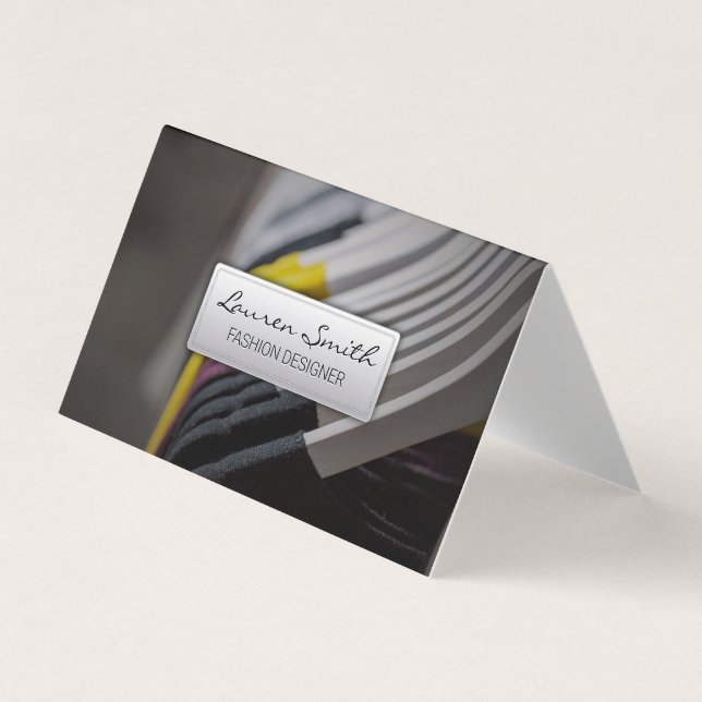 Clothing Hangers Business Card (Front)