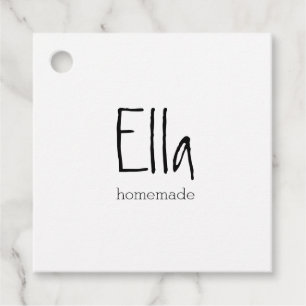 Clothing Label, Store Sale Favour Tags