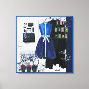 Clothing Sets Latest Styles Fashion Accessories Canvas Print