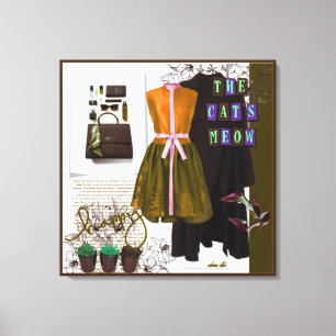 Clothing Sets Latest Styles Fashion Accessories  Canvas Print