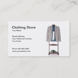 Clothing Store Business Card