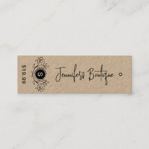 Clothing Tags Small Business Kraft Price Tags