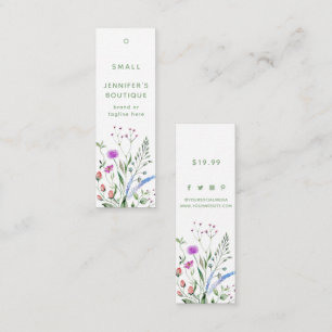 Clothing Tags Small Business Luxury Floral