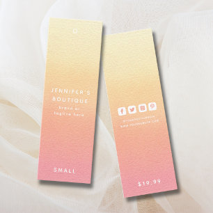 Clothing Tags Small Business Luxury Price Tag