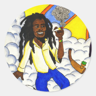 Cloud 69 classic round sticker