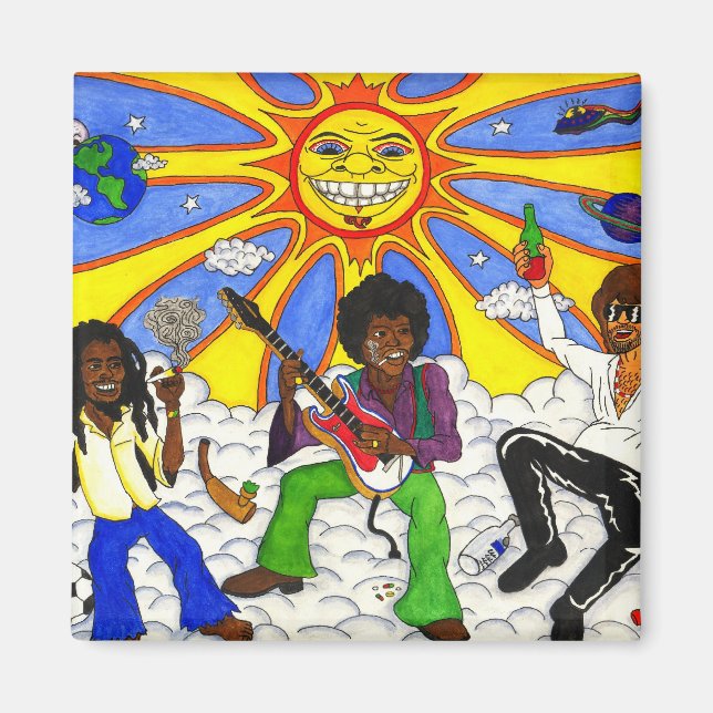 Cloud 69  magnet (Front)