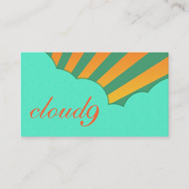 cloud 9 business card (Front)