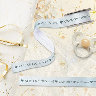 Cloud 9 Celestial Blue Baby Shower Satin Ribbon