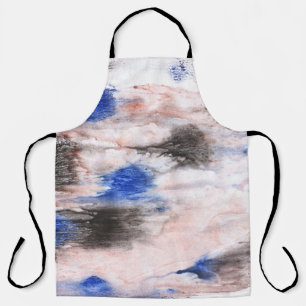Cloud abstraction. Abstract watercolor background. Apron