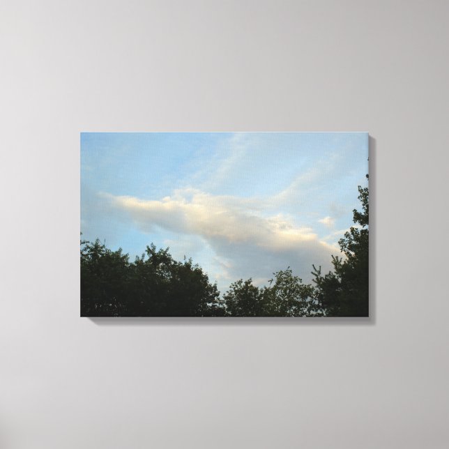 Cloud Angel Flying Through the Skies - Larg Canvas (Front)