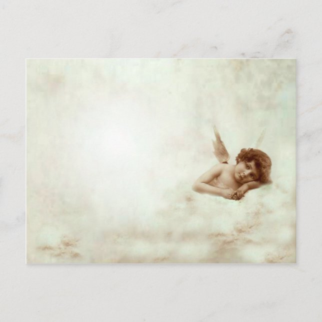 CLOUD-ANGEL POSTCARD (Front)