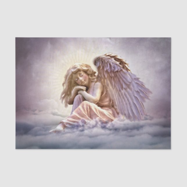 cloud angel tissue paper (Front)