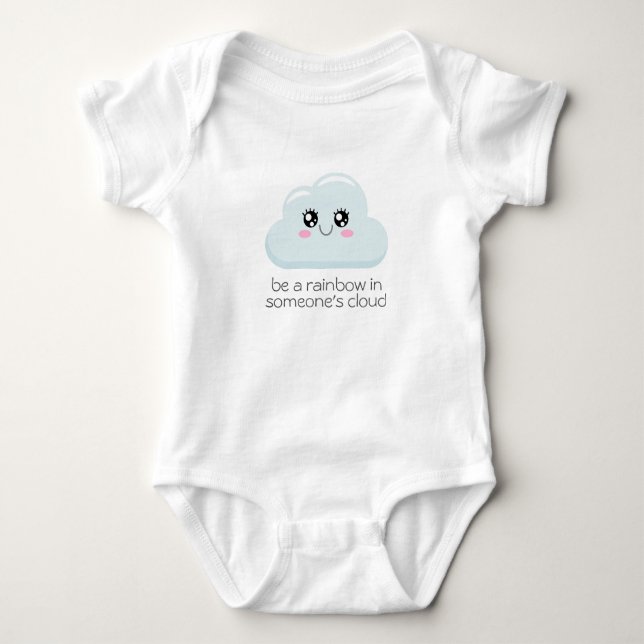 Cloud Baby Bodysuit (Front)
