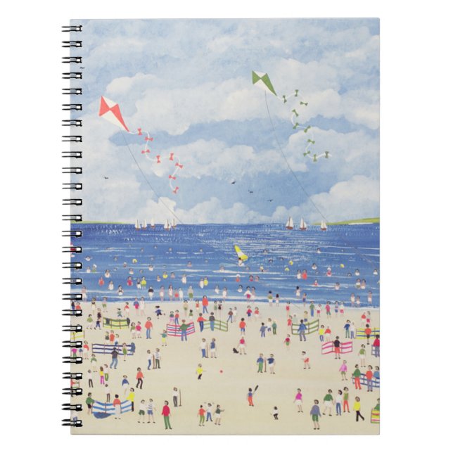 Cloud Beach Spiral Notebook (Front)