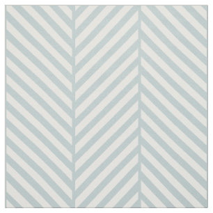 Cloud Blue Herringbone Large Scale Fabric