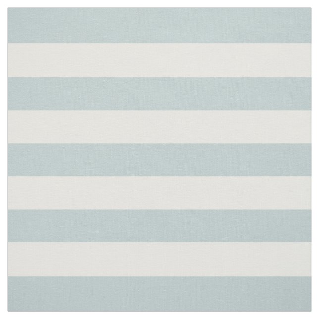 Cloud Blue Preppy Stripes Fabric (Swatch)