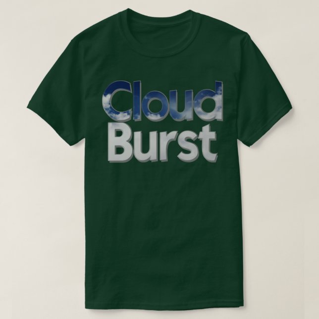 Cloud Burst T-Shirt (Design Front)