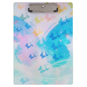 Cloud Butterfly Notebook Clipboard