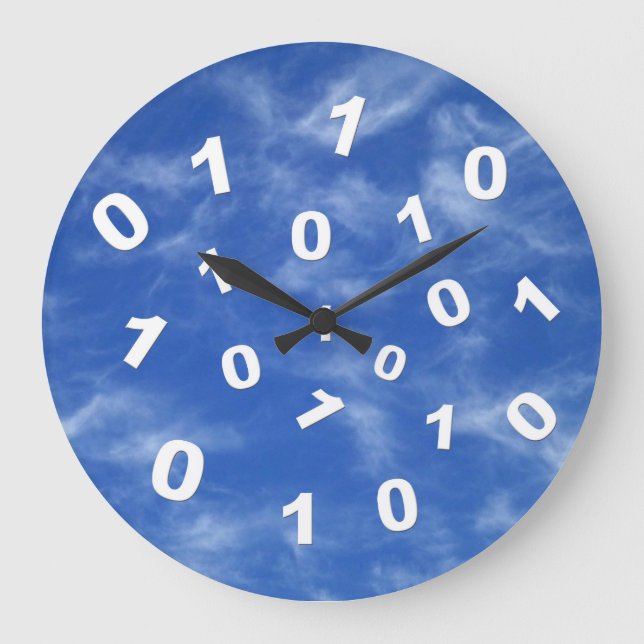 Cloud Computing Data Clock (Front)