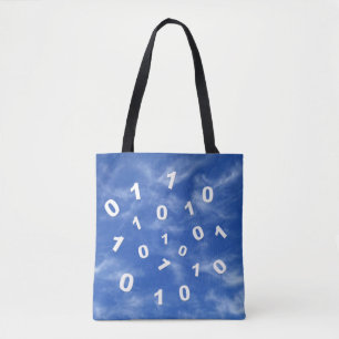 Cloud Computing Data Tote Bag