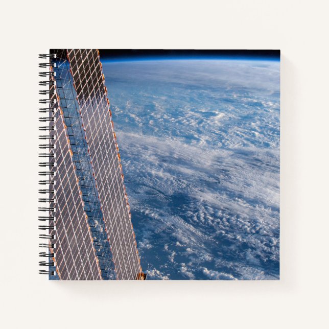 Cloud-Covered Tasman And Coral Seas. Notebook (Front)