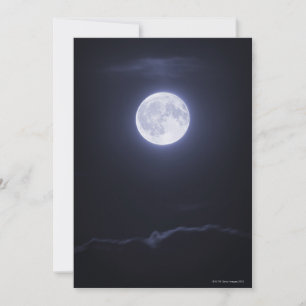 Cloud Covering Full Moon