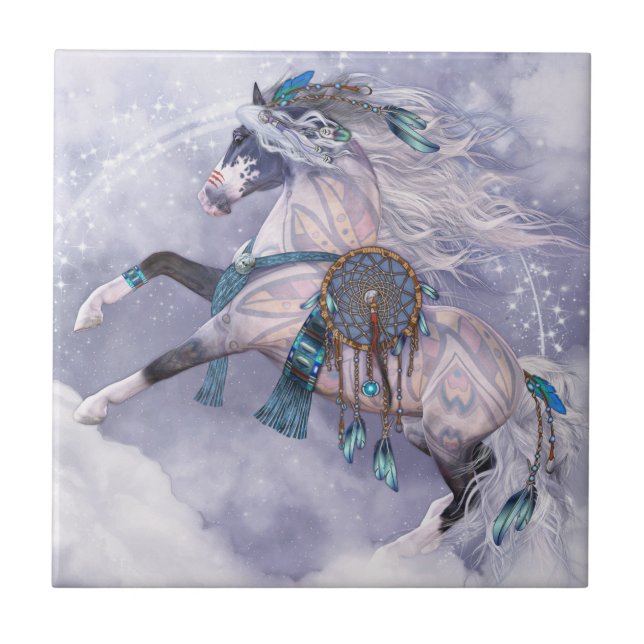 Cloud Dancer Art Tile (Front)