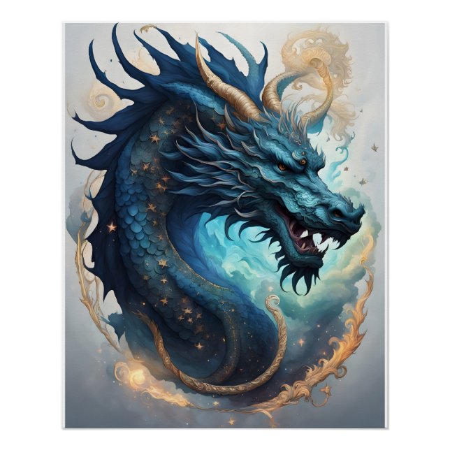 cloud dragon poster (Front)