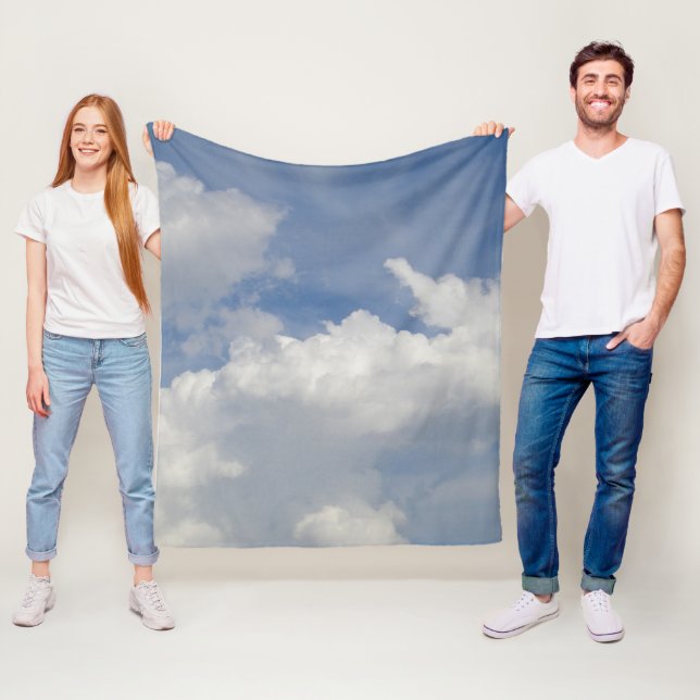 Cloud Dreamer Fleece Blanket (In Situ)