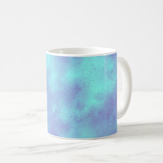 Cloud Effect Purple Storm  Coffee Mug (Front Right)