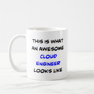 cloud engineer, awesome coffee mug