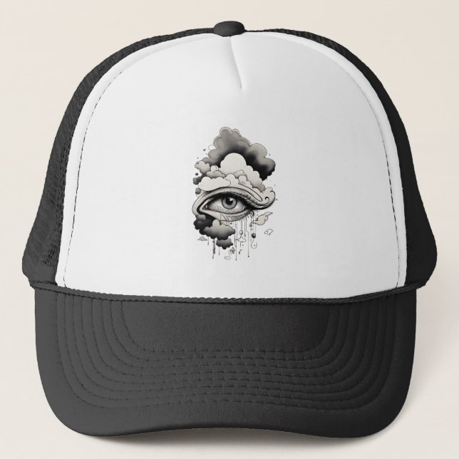 Cloud Eye - 2 Trucker Hat (Front)