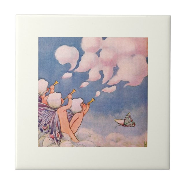 Cloud Faeries Making Clouds Tile (Front)