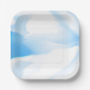 Cloud Flower Paper Plate