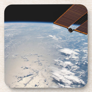 Cloud Formations Surrounding Sunglint Off Pacific Coaster