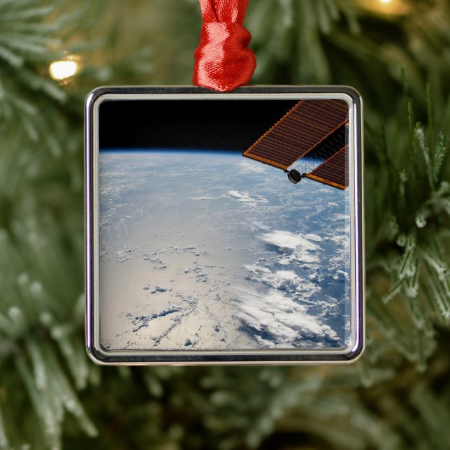 Cloud Formations Surrounding Sunglint Off Pacific Metal Tree Decoration (Tree)