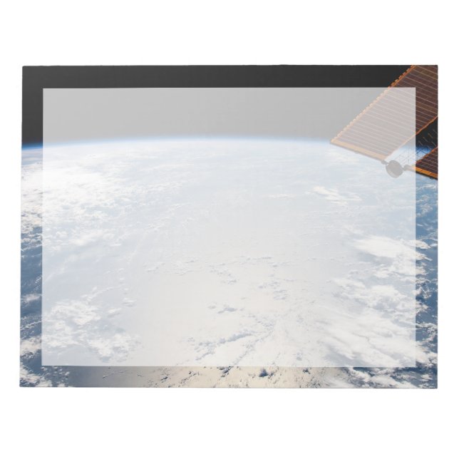 Cloud Formations Surrounding Sunglint Off Pacific Notepad (Front)