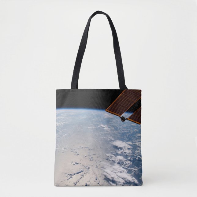 Cloud Formations Surrounding Sunglint Off Pacific Tote Bag (Front)