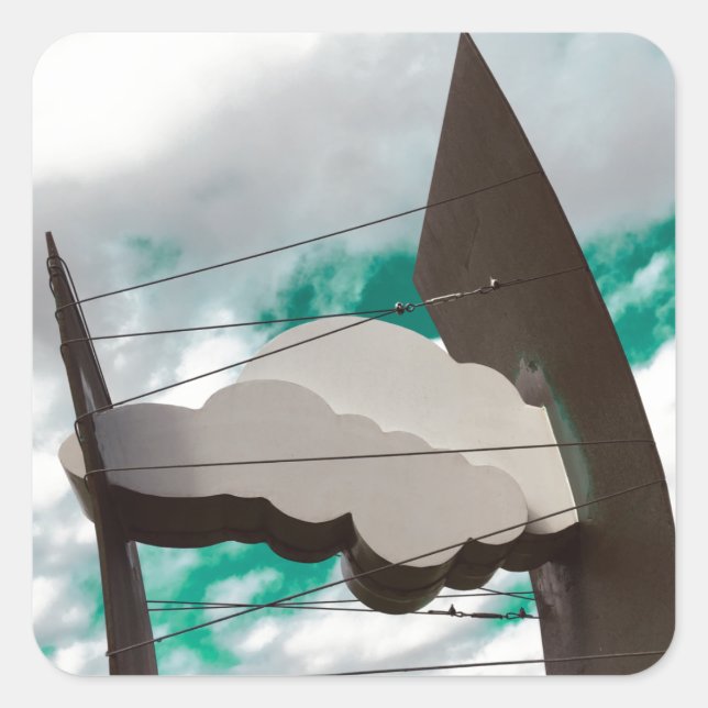 Cloud Harness by Matt Kargol Square Sticker (Front)
