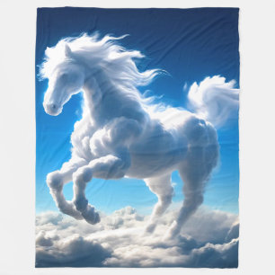 Cloud Horse Fleece Blanket