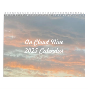 Cloud Nine 12-month 2025 Calendar