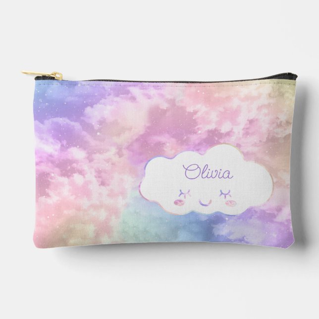 Cloud Nine 9th Birthday Favour Pouch – Pastel Sky  (Front)